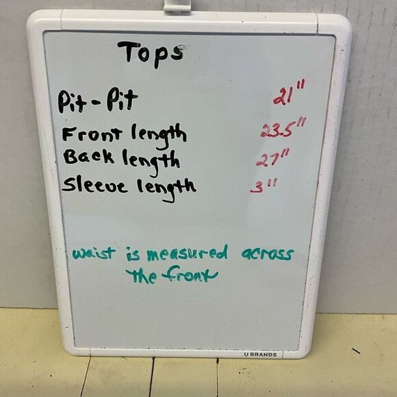 Carolina Belle Montreal Women’s Medium Yellow Blue Short Sleeve Blouse Top - Picture 13 of 13